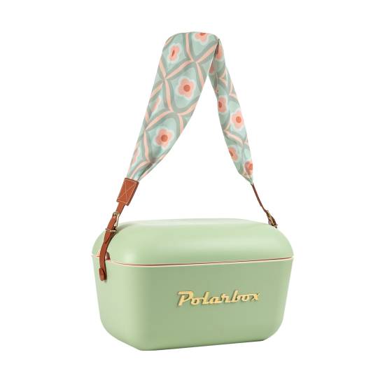 Pasek tekstylny Polarbox Classic wzór Retro Gold (Brązowy)